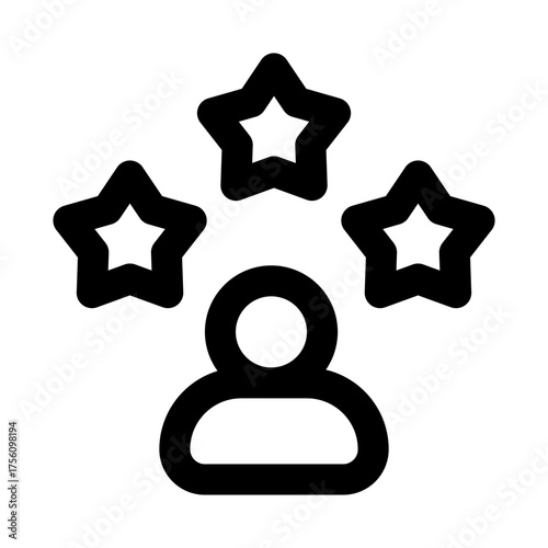 Feedback — Vibrant Outline Icon with Creative Design for Experience, Rating, and Review