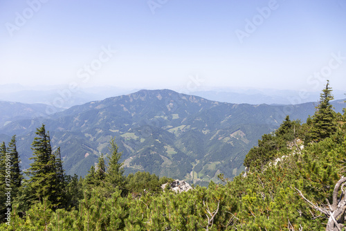 Aussicht in den Alpen