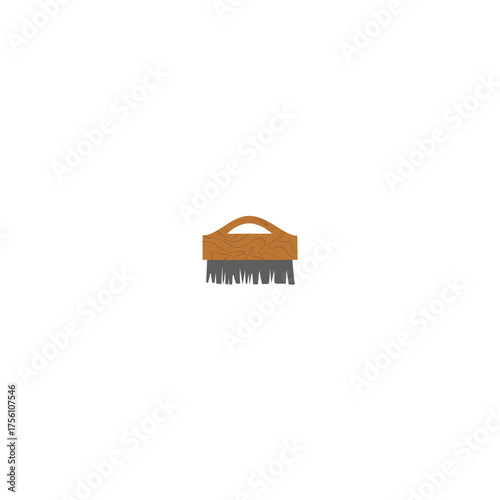 Shoe Brush Vektor Illustration 