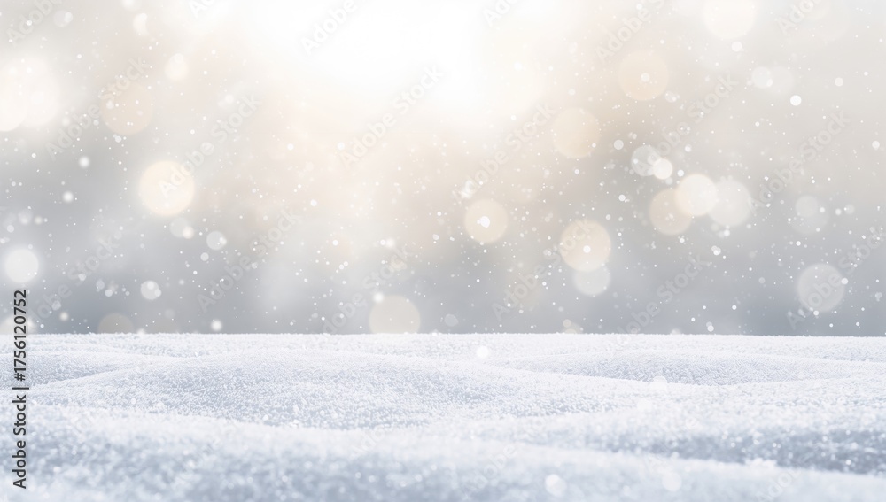 custom made wallpaper toronto digitalWinter Landscape Featuring Snow-Covered Terrain and White Peaks, Ideal for Product Display and Mockup Backgrounds