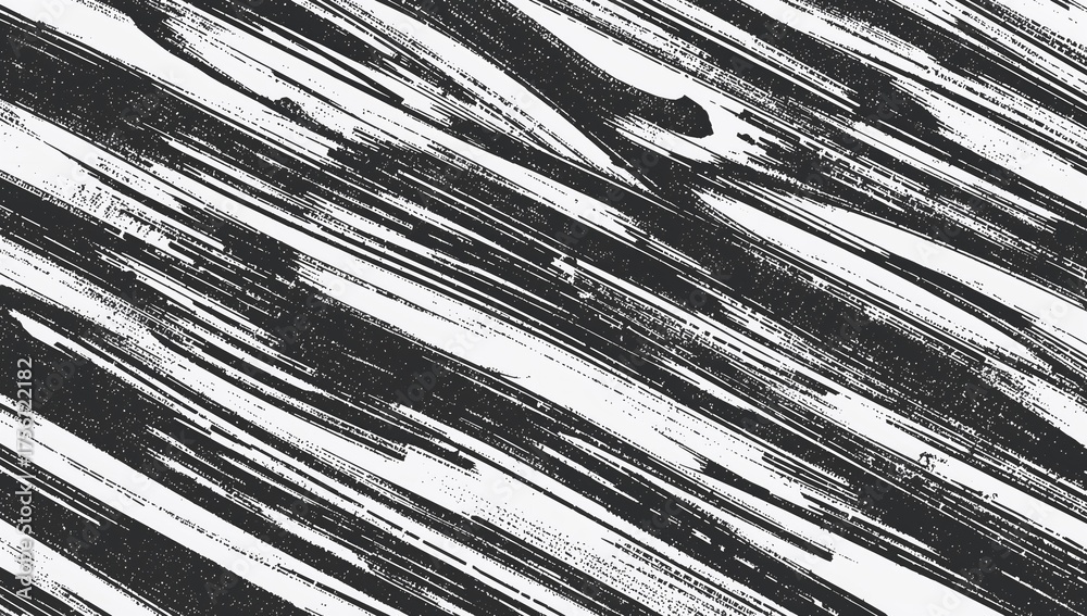 Obraz premium Striped ink brush pattern as a backdrop