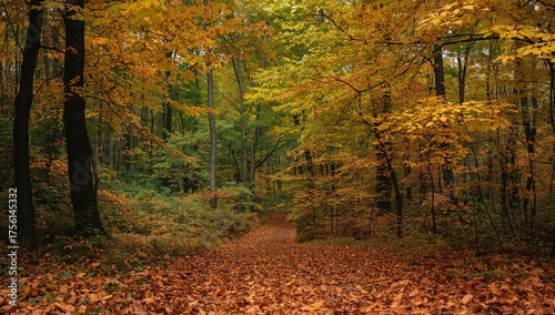 Stunning fall greeting card...