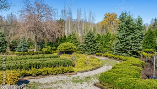 A plant nursery featuring r...