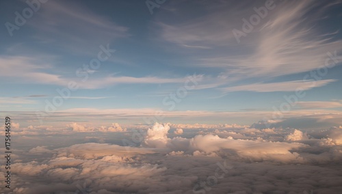 Sky Filled With Clouds As a...