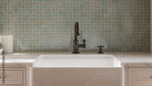 Close-up of a rustic kitche...