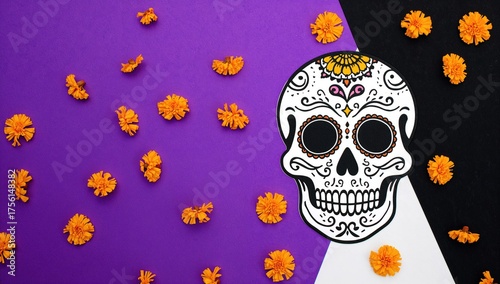 A violet backdrop featuring...