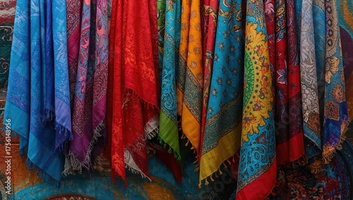 Vibrant fabric wraps showca...