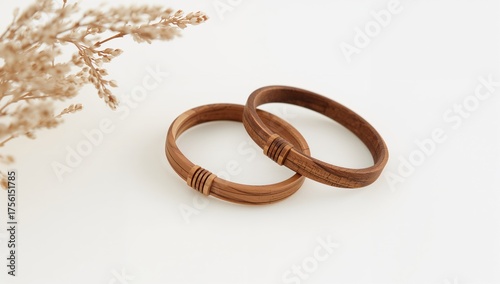 Jewelry pieces displayed on...