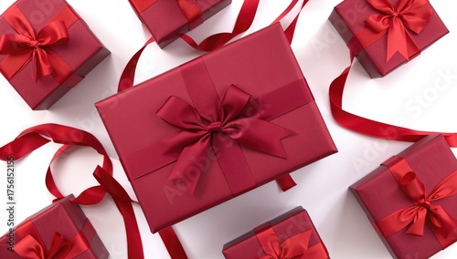 Decorative packages adorned...