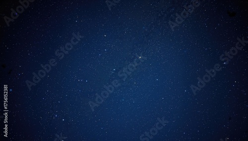 Deep blue night sky filled ...