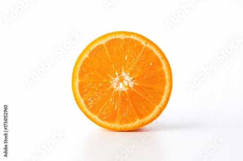 Isolated slice of citrus fr...
