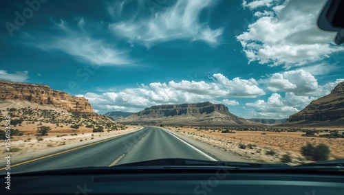 Looking through a vehicle w...