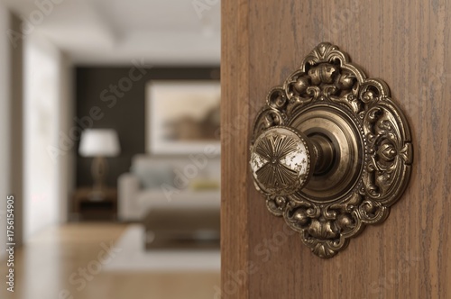 Bronze Door Lever