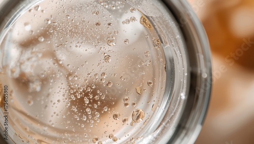 Detailed shot of liquid dro...