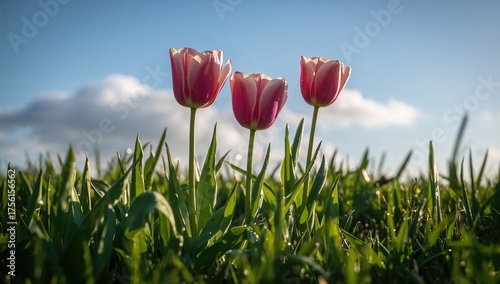 Gorgeous Solo Tulip Blooms ...