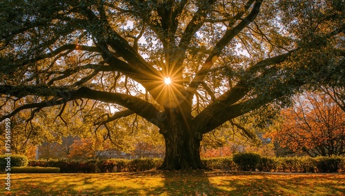 Panoramic view of sunlight ...