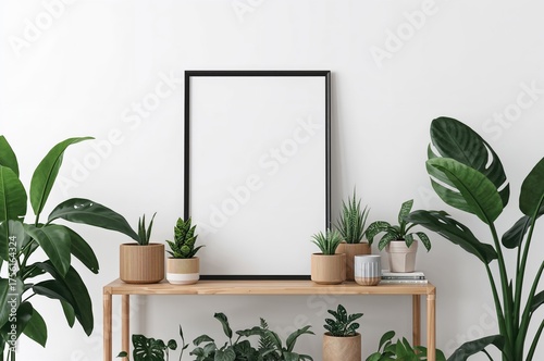 Chic room decor featuring a...