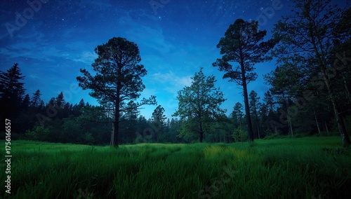 Stunning surreal nighttime ...