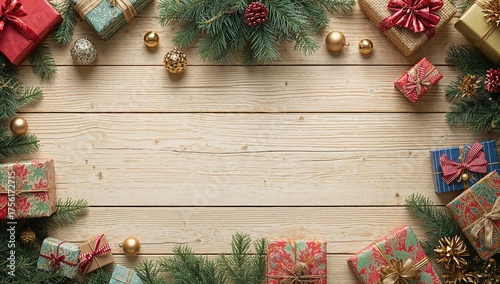 Festive holiday setting fea...