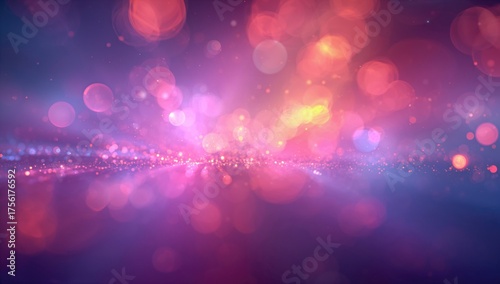 Glowing effect backdrop