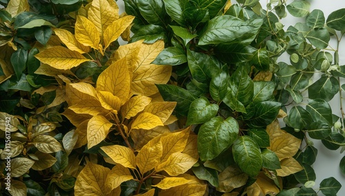 Yellow and Green Foliage