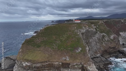 Faro de Cabo Vidio en Cudillero, Asturias