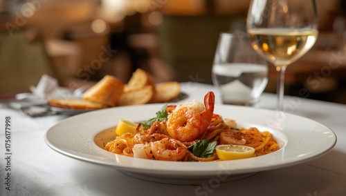Tasty pasta meal featuring ...