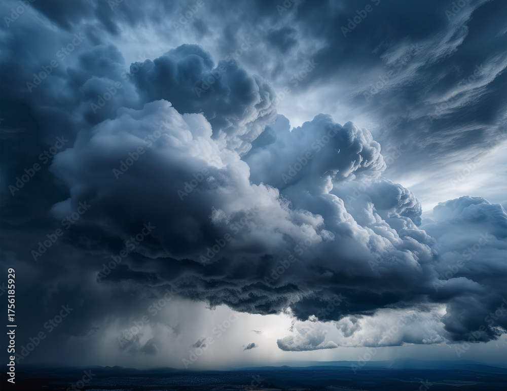 Obraz premium Heavy Storm Clouds Texture
