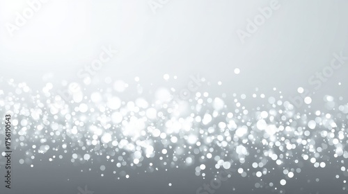 Wallpaper Mural Soft Bokeh Light Effect with Abstract Silver Background for Elegant and Dreamy Concepts in Art, Design, and Celebration Visuals Torontodigital.ca