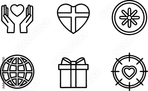 Day of Goodwill Illustration Set. Goodwill Celebration Design Collection. South Africa Goodwill Day Artwork. Goodwill Holiday Creative Design. Day of Goodwill Festive Illustration. Goodwill Season Art