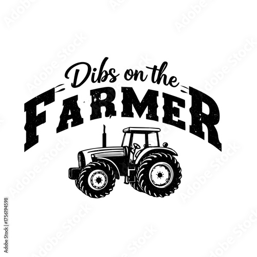 vector illustration of a farm  truck