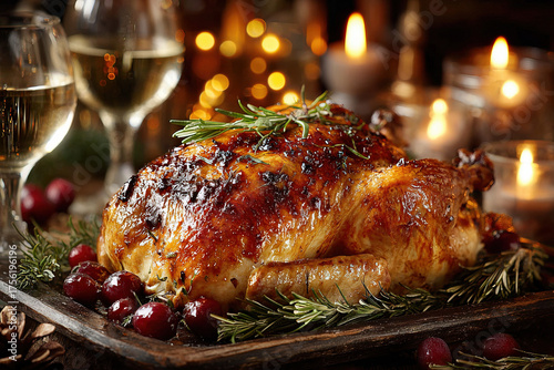 A golden roasted Christmas ...