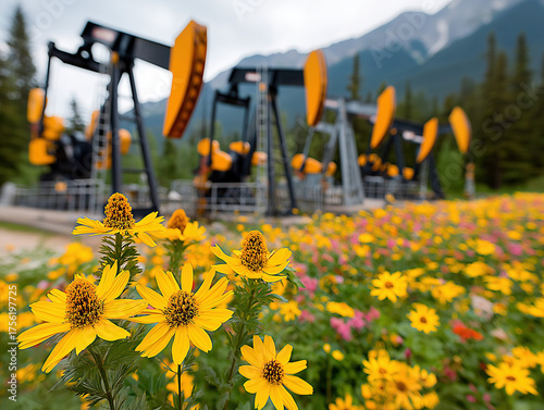 Oil pumpjacks in Alberta??T...