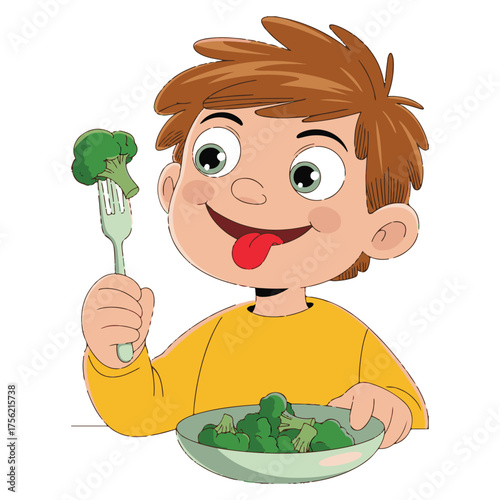 girl with vegetables