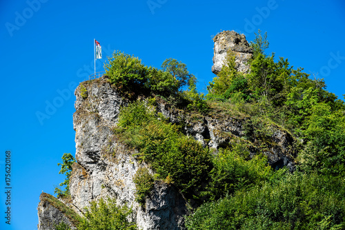 Felsen in Tüchersfeld in der Fränkischen Schweiz