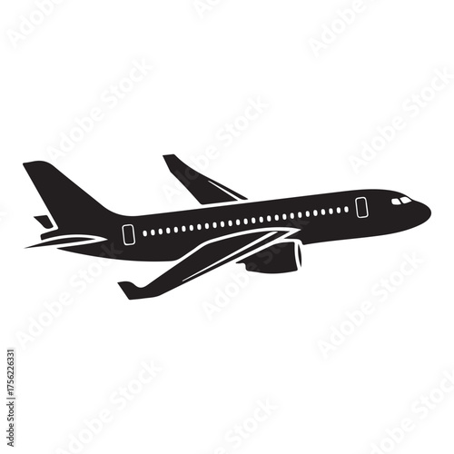 Airplane Icon – Minimal Flight Symbol