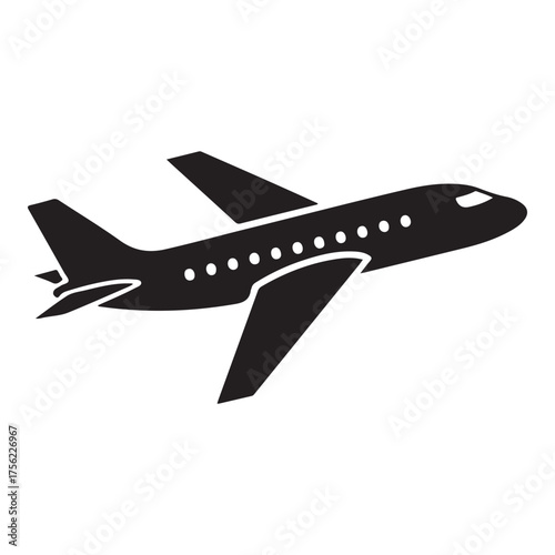 Airplane Icon – Minimal Flight Symbol