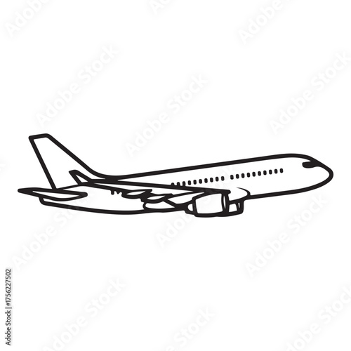 Airplane Icon – Minimal Flight Symbol