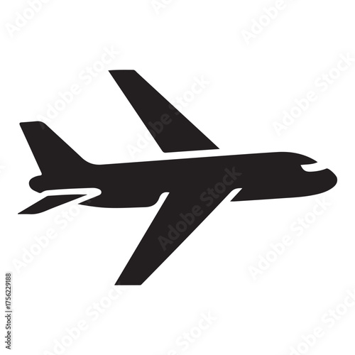 Airplane Icon – Minimal Flight Symbol