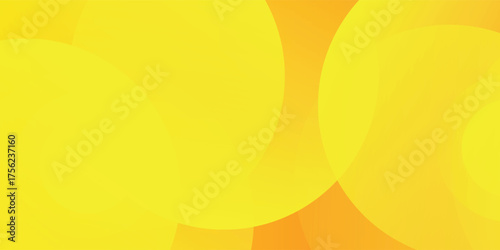 Colorful geometric background. Orange elements with fluid gradient. Dynamic shapes composition. Vector illustration