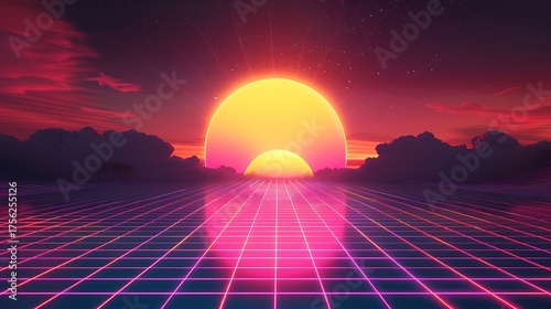 sunrise over the sea