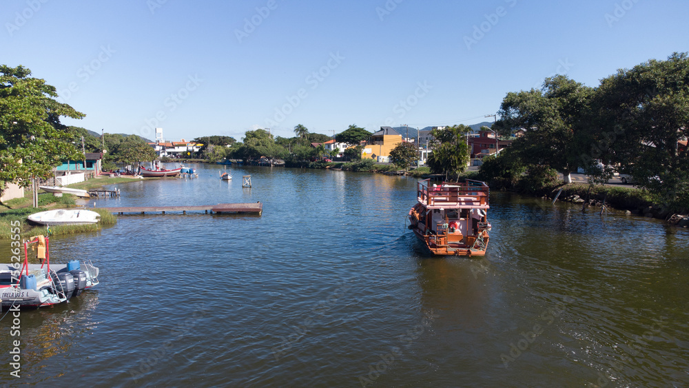 Fototapeta premium Boats Sailing Fishing Lagoon Sea Water Sailor Rowing Fish Fishing Boat Ocean Nautical Lifestyle Adventure Travel Nature Coastal Horizon Reflection Sunset Tranquility Maritime Activity Summer Outdoor