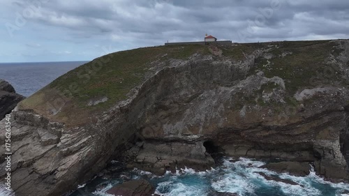 Faro de Cabo Vidio en Cudillero, Asturias