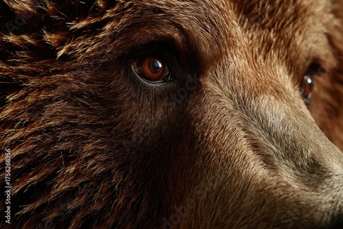 grizzly bear detail