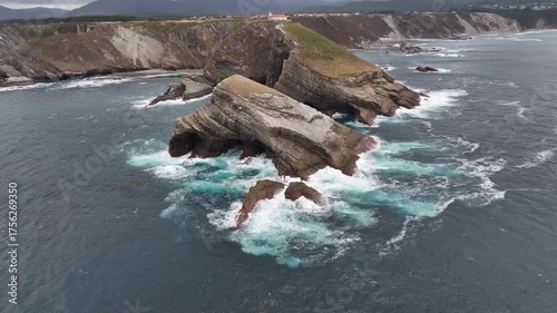 Faro de Cabo Vidio en Cudillero, Asturias