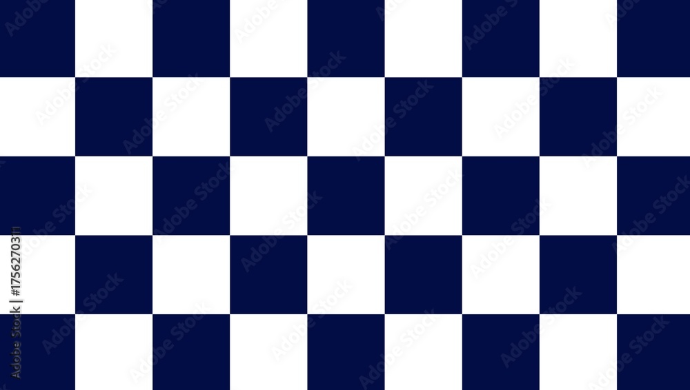 Fototapeta premium blue and white checkered flag, blue and white Checkerboard pattern 
