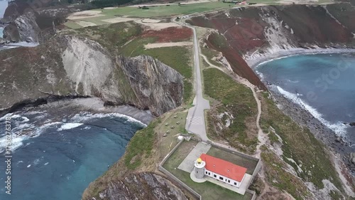 Faro de Cabo Vidio en Cudillero, Asturias