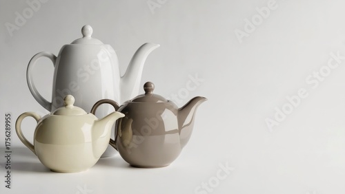 ceramic teapot ceramic teapot minimalist ceramic teapot set in neutral colors for kitchen decor and tea serving design