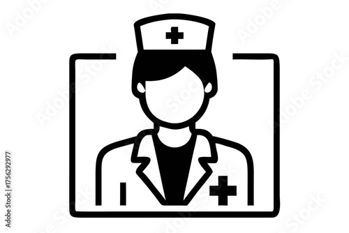 Doctor in lab coat