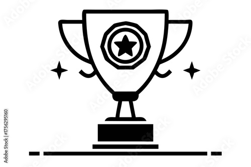 Trophy icon, representing success and accomplishment
